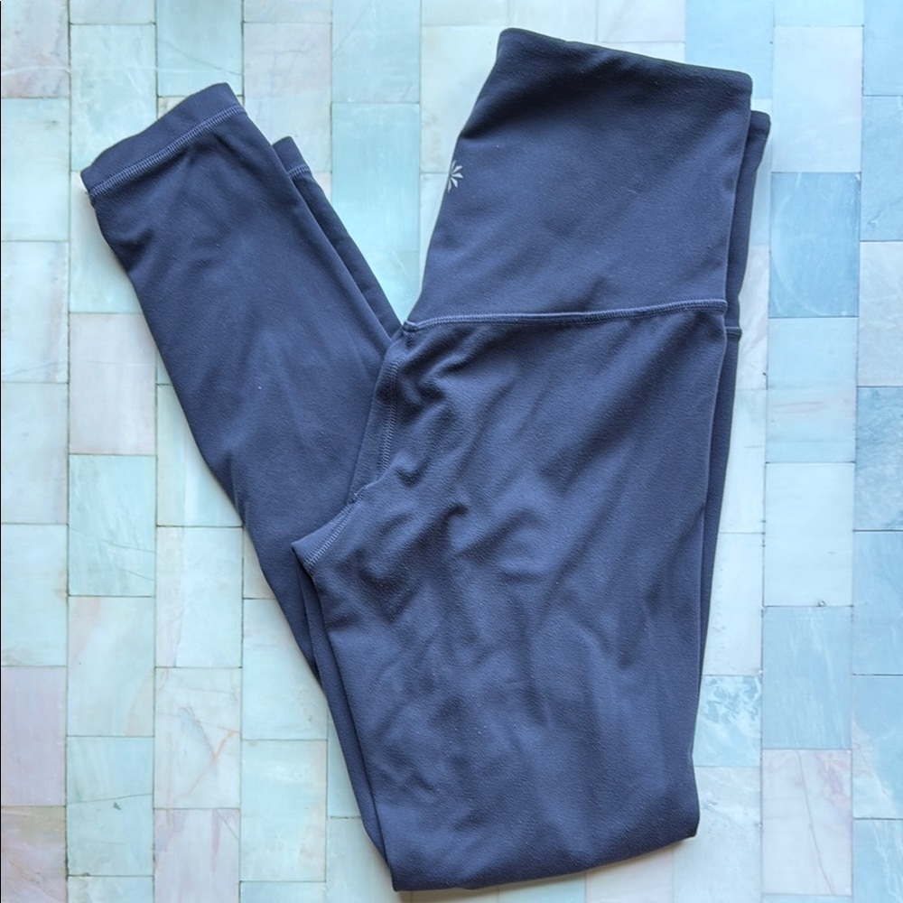 Athleta Ultra High Rise Elation Tight purple blue legging xs